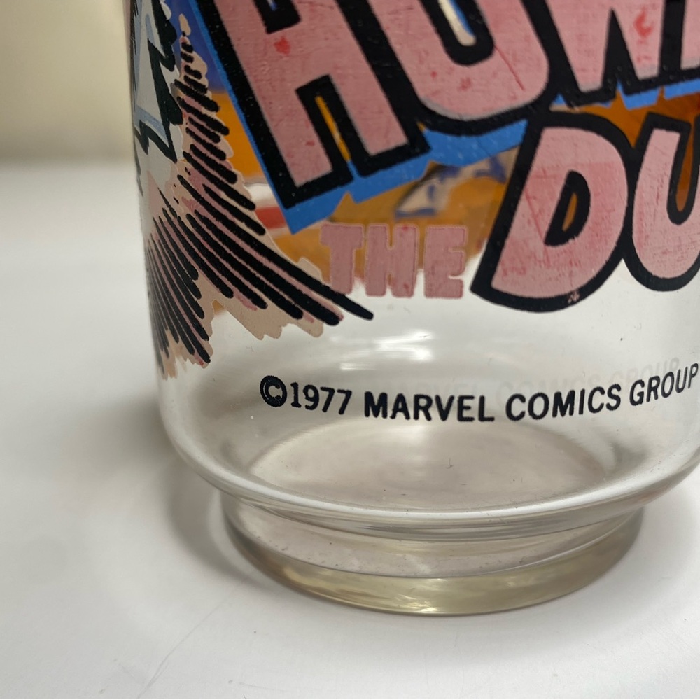 1977 Collectible Howard the Duck 7 Eleven Promo Glass Tumbler Marvel Comics - Picture 4 of 7